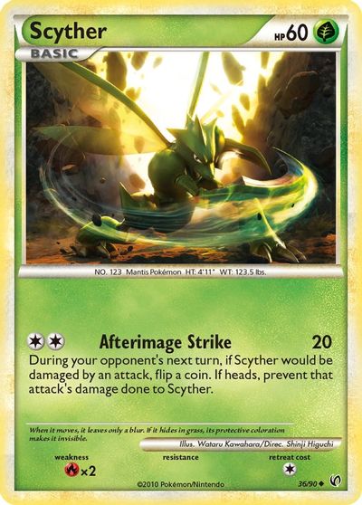 Scyther [Reverse Holo] #36