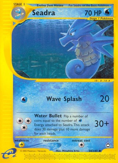 Seadra [Reverse Holo] #58