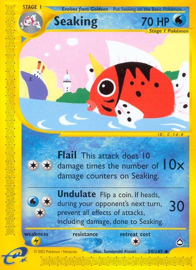 Seaking [Reverse Holo] #59