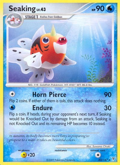 Seaking [Reverse Holo] #43