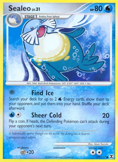 Sealeo [Reverse Holo] #77