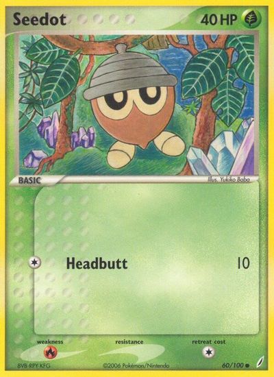 Seedot [Reverse Holo] #60