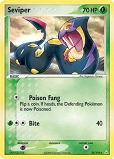 Seviper [Reverse Holo] #32