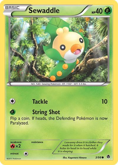 Sewaddle [Reverse Holo] #3