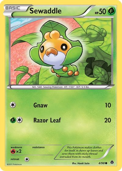 Sewaddle [Reverse Holo] #4