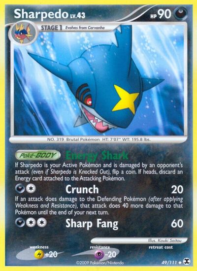 Sharpedo [Reverse Holo] #49