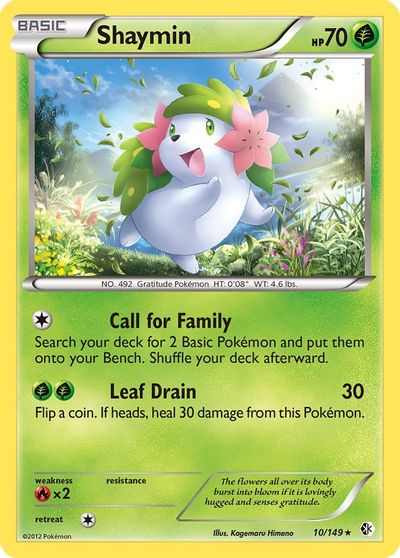 Shaymin [Reverse Holo] #10