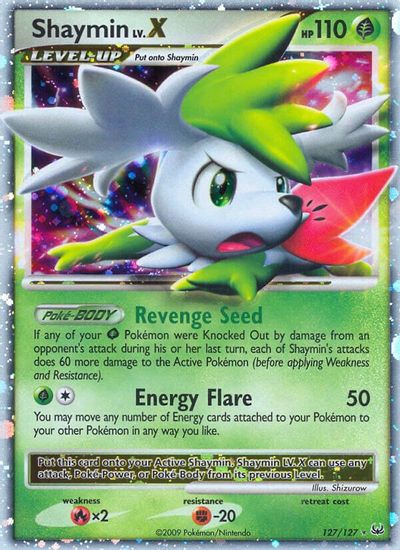 Shaymin LV. X #127