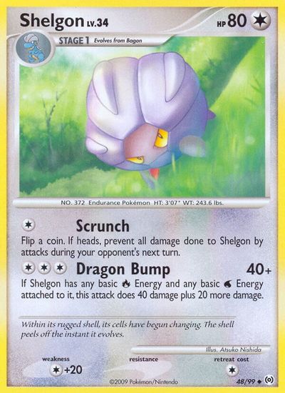 Shelgon [Reverse Holo] #48