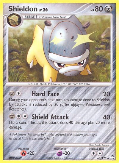 Shieldon [Reverse Holo] #63