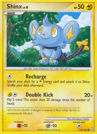 Shinx [Reverse Holo] #118