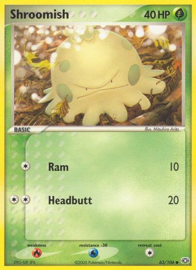 Shroomish [Reverse Holo] #63