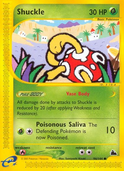 Shuckle [Reverse Holo] #96