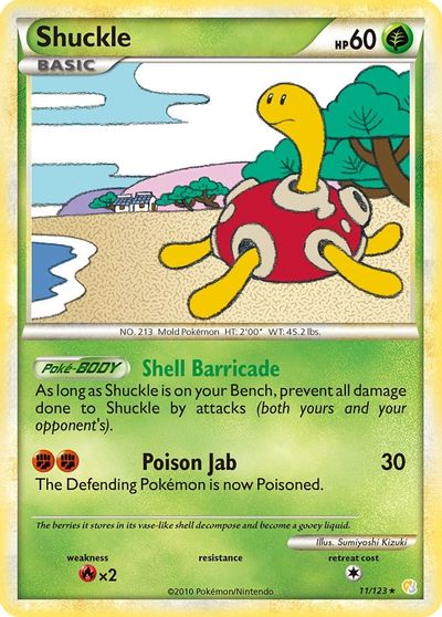 Shuckle [Reverse Holo] #11