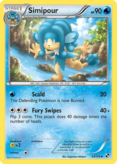 Simipour [Reverse Holo] #34