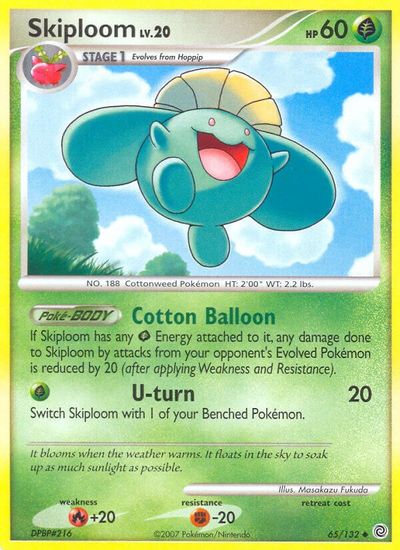 Skiploom [Reverse Holo] #65