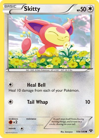 Skitty [Reverse Holo] #104