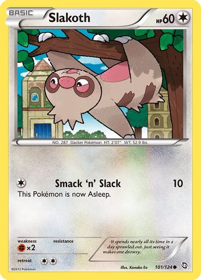Slakoth [Reverse Holo] #101