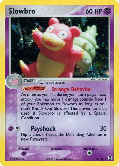 Slowbro [Reverse Holo] #14