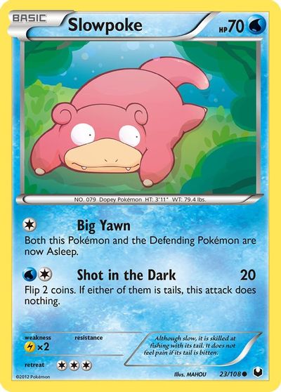 Slowpoke [Reverse Holo] #23