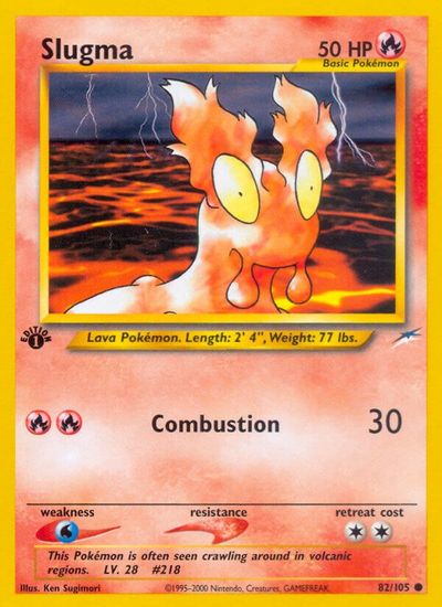 Slugma [1st Edition] #82