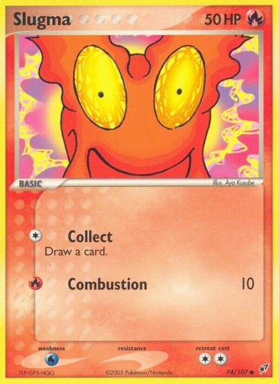 Slugma [Reverse Holo] #74