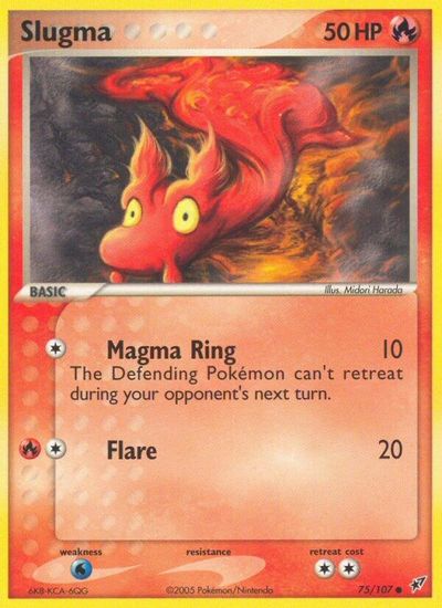Slugma [Reverse Holo] #75