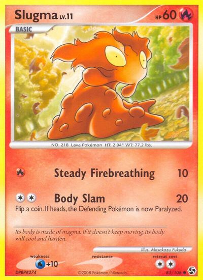 Slugma [Reverse Holo] #83