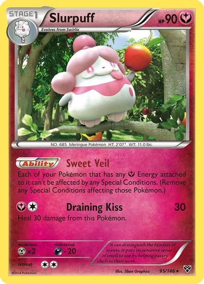 Slurpuff [Reverse Holo] #95