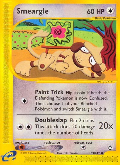 Smeargle [Reverse Holo] #109
