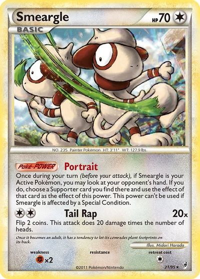 Smeargle [Reverse Holo] #21