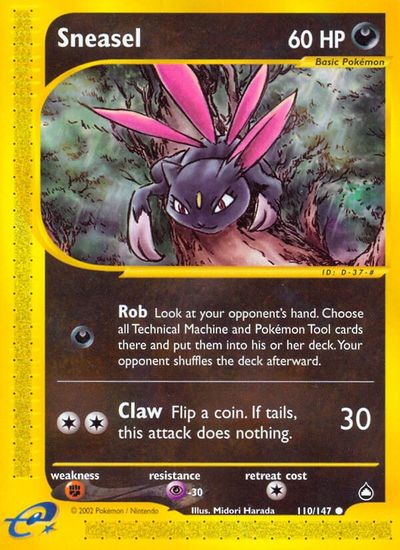 Sneasel [Reverse Holo] #110