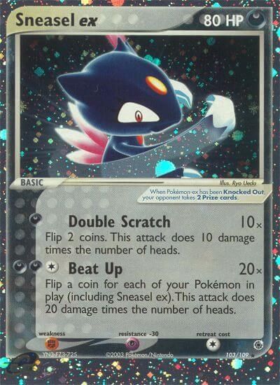 Sneasel EX #103