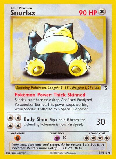 Snorlax [Reverse Holo] #64