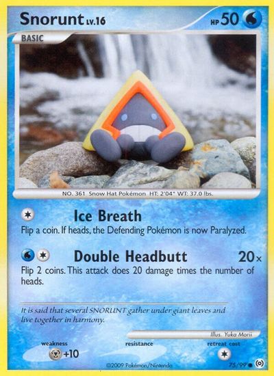 Snorunt #75