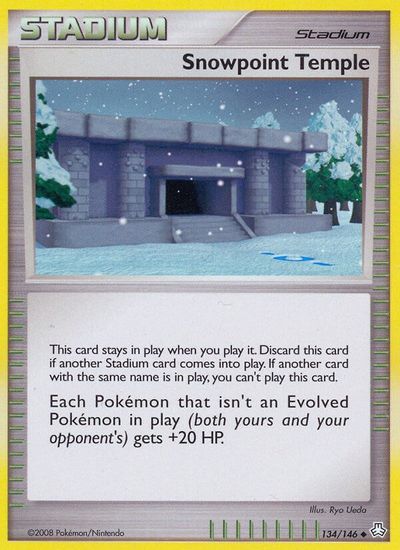 Snowpoint Temple [Reverse Holo] #134