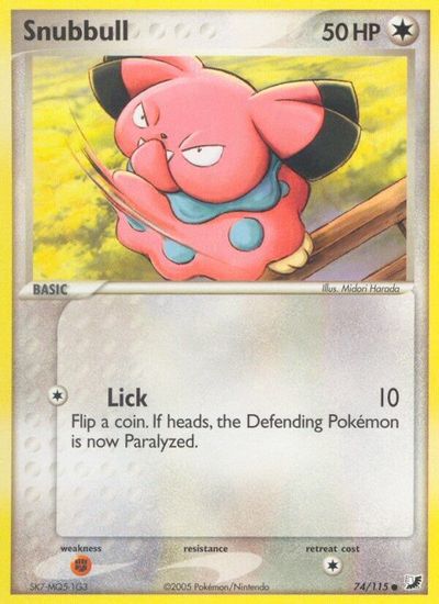 Snubbull [Reverse Holo] #74