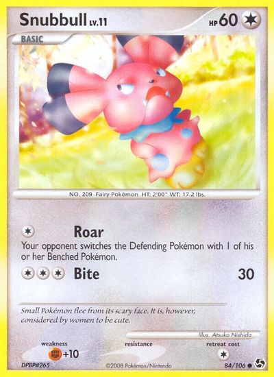 Snubbull [Reverse Holo] #84