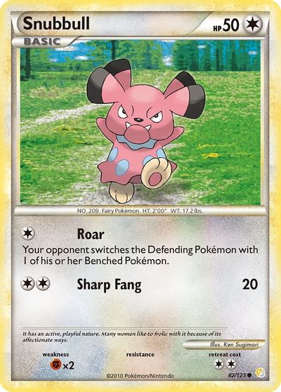 Snubbull [Reverse Holo] #82