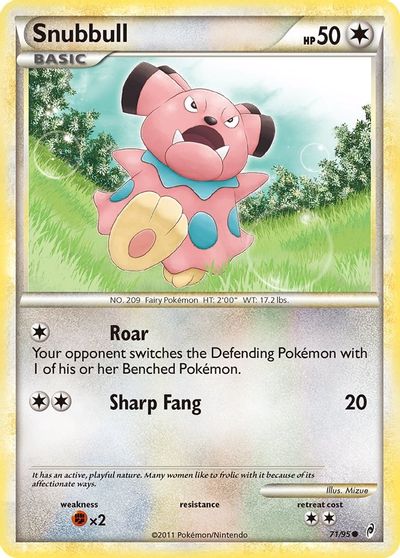 Snubbull [Reverse Holo] #71