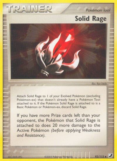 Solid Rage [Reverse Holo] #92