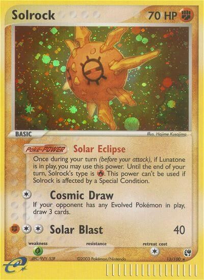 Solrock [Reverse Holo] #13