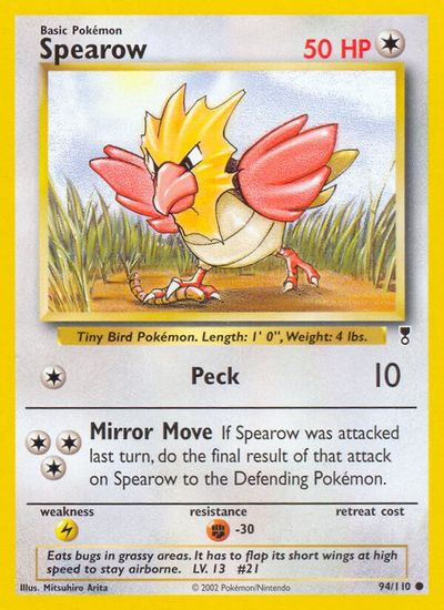 Spearow [Reverse Holo] #94