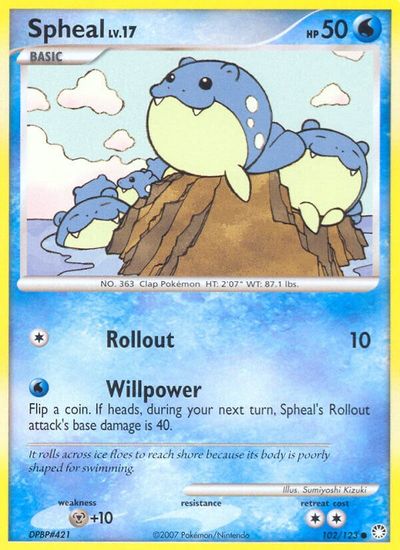 Spheal [Reverse Holo] #102