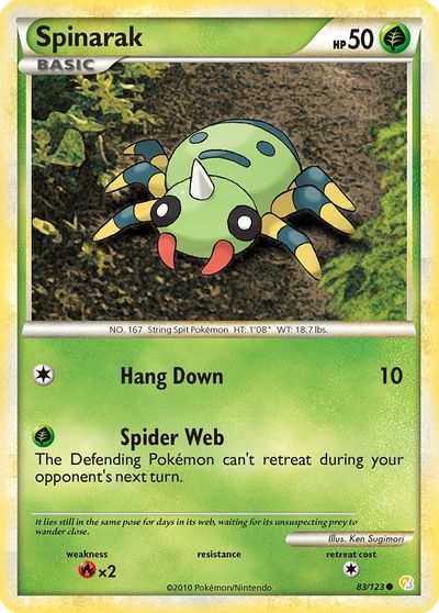 Spinarak [Reverse Holo] #83