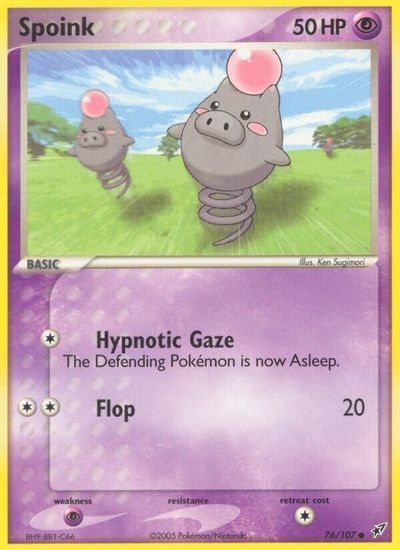 Spoink [Reverse Holo] #76