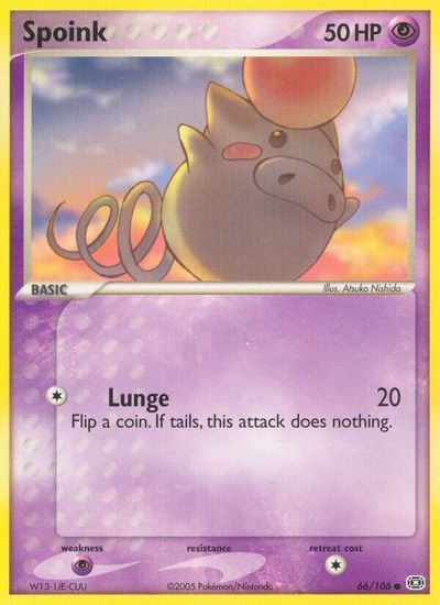 Spoink [Reverse Holo] #66