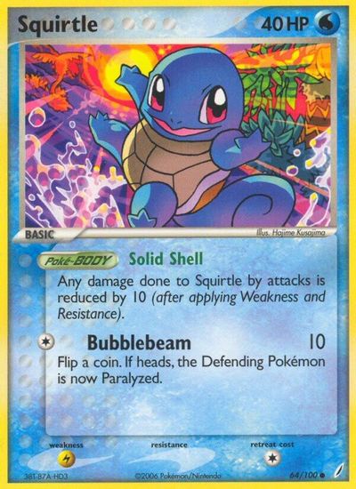 Squirtle [Reverse Holo] #64