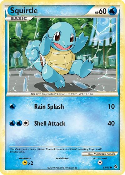 Squirtle [Reverse Holo] #63