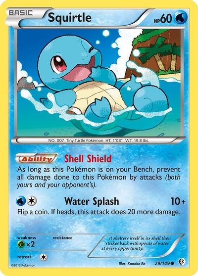 Squirtle [Reverse Holo] #29